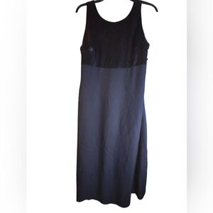 NWT Donna Ricco Blue Womens Dress Size 8P Sleeveless Formal Event Dinner